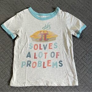 Peek Kids Pi Solves Problems Tee